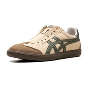 ONITSUKA TIGER MENS Tiger Tokuten Slip-On Beige Brown Green 1183C129 250 1183C129 250 from Stadium Goods