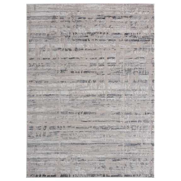 United Weavers Cascades Area Rug 2601 10675 Rainier Multi Lines Shaded 1' 11" x 3' Rectangle