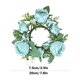 thumbnail image 2 of Xihbxyly Guirnalda Navideña con Velas Decorativas, Diseño de Mini Corona de Rosas, Arreglo Floral Artificial, Decoración para Puerta de Entrada o Boda, Ideal Como Regalo Navideño, Tamaño 20 X 20 Cm,, 2 of 7