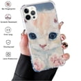 thumbnail image 2 of Cute Cat Painting Case Compatible with iPhone 14 Pro,Unique Art Design TPU Bumper Cover Case, 2 of 6