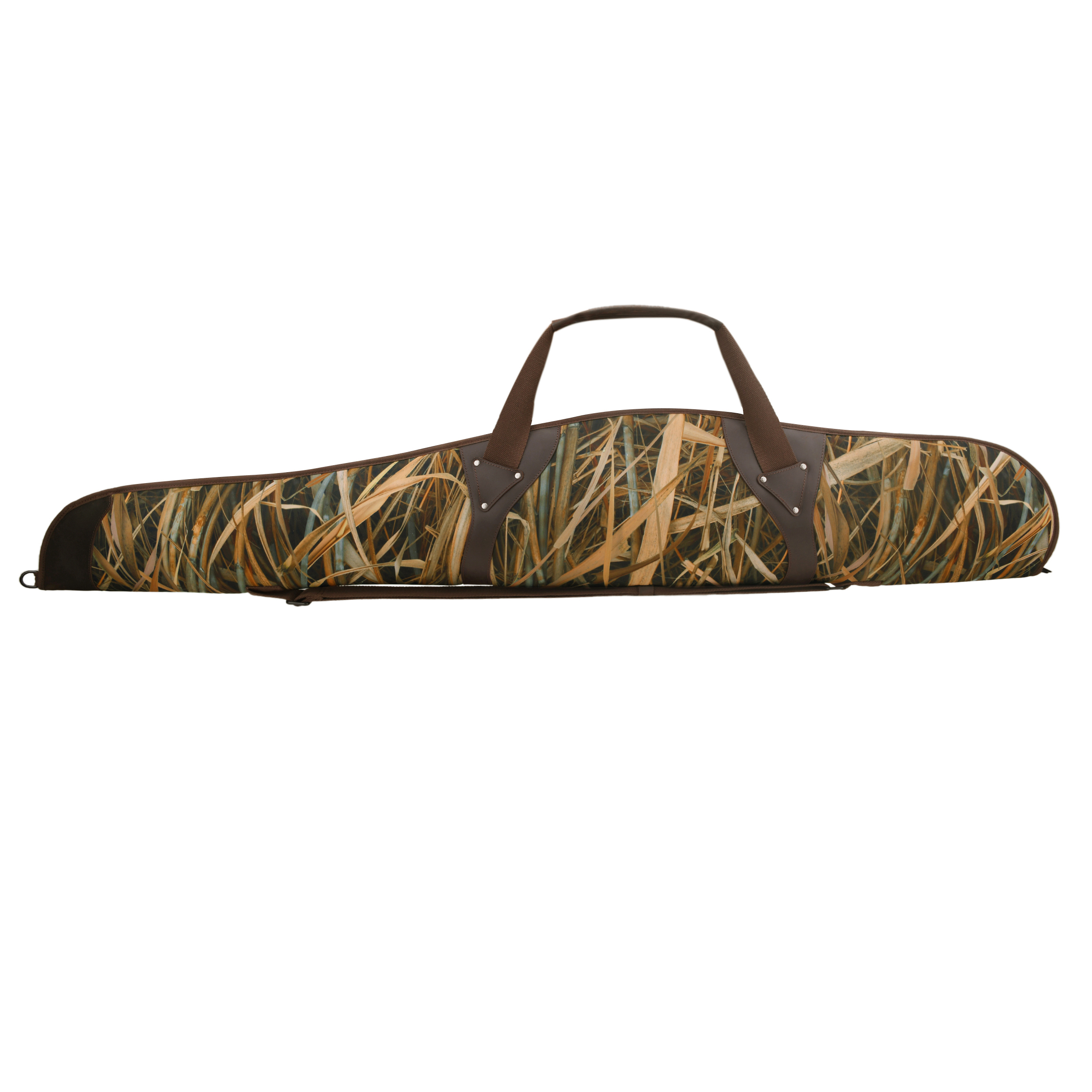 WAYNE'S DOG 52" Soft Gun Case for Long Scoped Rifles & Shotguns – Camouflage Gun Carry Bag with 3 Storage Bags