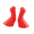 thumbnail image 4 of 2x capuchas de palancas de freno para bicicleta, cubierta de de freno de palanca de cambios, cubierta de palanca de palanca de palanca de Rojo, 4 of 8