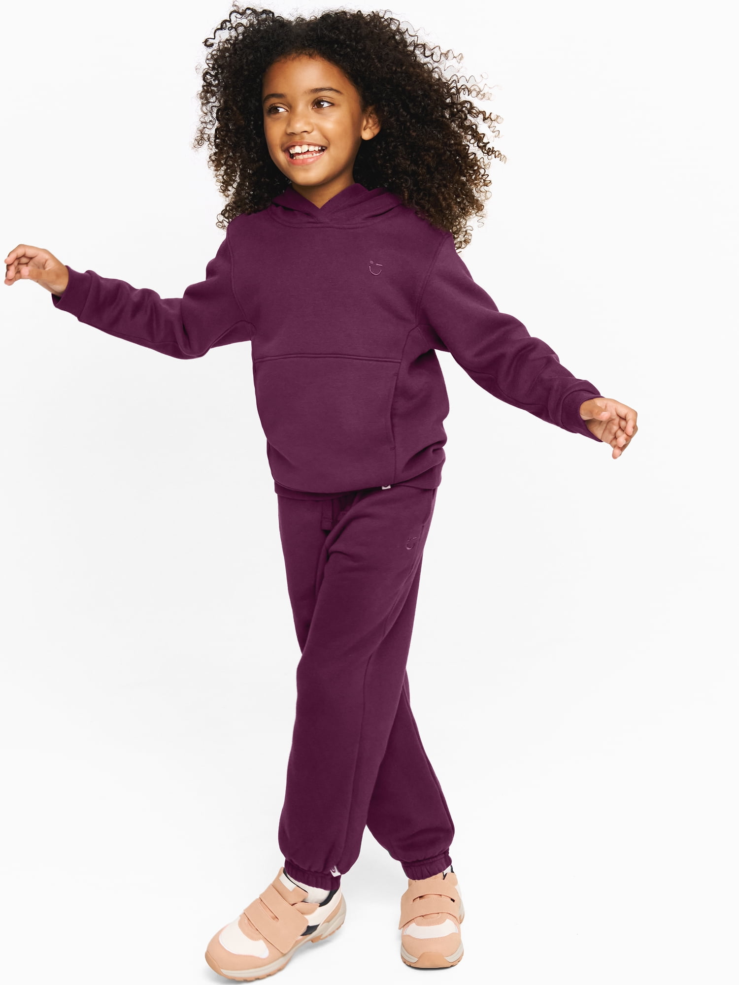 Color Mix by Garanimals Kids Fleece Sweatpants, Sizes 6–16