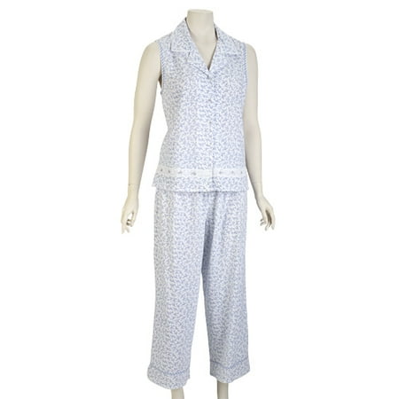 Women's Floral Knit Pajamas