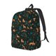 thumbnail image 1 of Easygdp Deers In The Forest Mochila de Lona Resistente para Laptop, Compatible con Laptops de 15 a 17 pulgadas, Ideal para Escuela, Trabajo y Viajes-Small, 1 of 5