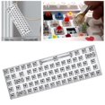 thumbnail image 4 of Diseño compacto de juegos intercambiables en caliente de mecánico blanco perfke Teclado mecánico, 4 of 9