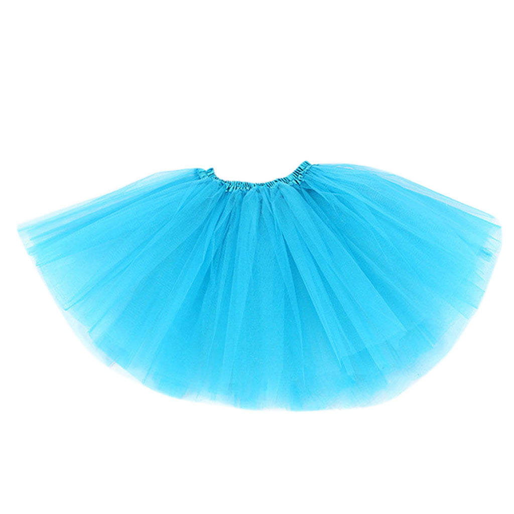 2-8T 2 PCS Girl's Tutu Skirt LED Light Up Multilayer Tulle Fluffy Princess Dancing Skirt Petticoat Ballet Underskirt 