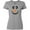 AC-Heather Grey, variant on Inktastic Cute Smiling Snowman Face with Carrot Nose Women's T-Shirt