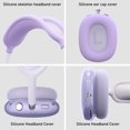 thumbnail image 3 of Aiaabq Funda Para Airpods Max Funda Antirrayas Para Almohadillas Para Los Oídos/Cubierta Para Las Orejeras/Cubierta Para La Diadema Para Airpods Max. Tpu Suave Transparente Y Piel De Silicona A Prueba, 3 of 5