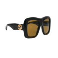 thumbnail image 2 of Gucci Women's Brown Lens Oversized Sunglasses - GG0498S-001, 2 of 3