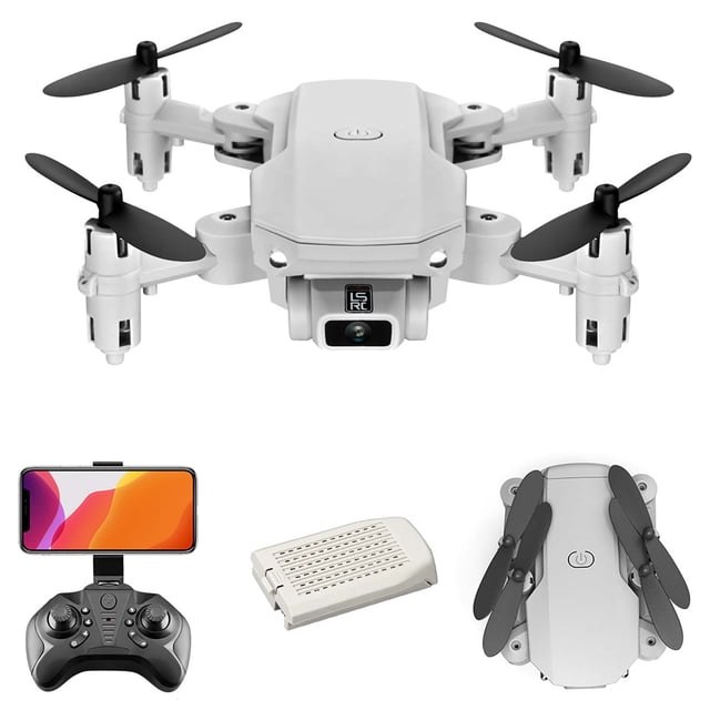 Aviones RC LS-MIN Mini Drone RC Quadcopter 480P Cámara 13mins Tiempo de vuelo 360 ° Flip 6-Axis Gyro Gesture Photo Video Track Flight Altitude Hold Control remoto sin cabeza Drone para niños Adultos Eccomum Aviones RC