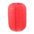 thumbnail image 4 of Miangastore Japanese Lantern Plain Red Paper 2Pcs 7.5X7.5X11.4In, 4 of 8