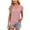 Watermelon Red, variant on Lopecy-Sta Summer Tops for Women Casual Fashion V Neck T Shirts Trendy Rolled Short Sleeve Workout Tunics Loose Eyelet Tees