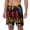 White, variant on Not All Who Wander Are Lost Hiking pattern Mens Swim Trunks with Compression Liner Stretch Beach Shorts Quick Dry with Zipper Pockets No-Chafing Board Shorts-Small
