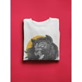 thumbnail image 3 of Werewolf Head Design Sweatshirt Men -Image by Shutterstock, Male 3X-Large, 3 of 4