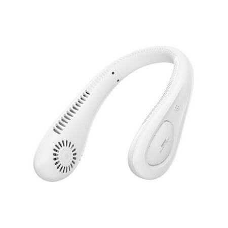 

Vntub Fans New Leaf Free Neck Hanging Fan Durable 5-speed Wind Portable Small Fan Neck Hanging Fan