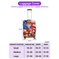 thumbnail image 5 of Firefighter British Shorthair Hero Rescue Fire Dept Fireman USA Flag Travel Luggage Cover Cat Lover Kitten Owner Gifts Suitcase Dust Protective Decor - 02026, 5 of 5