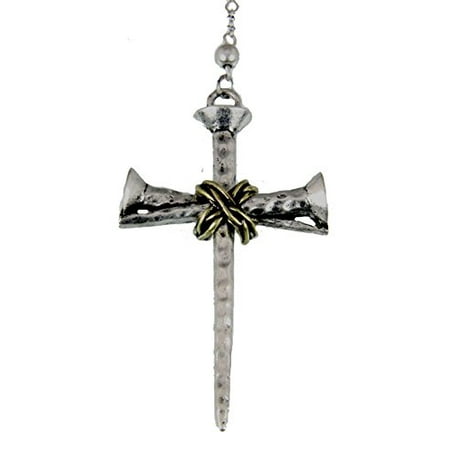 Nail Cross Necklace Crucifix Old Rugged Cross Calgary