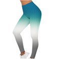 thumbnail image 1 of Bigersell Blue Yoga Pants for Women Yoga Full Length Pants Womens Stretch Yoga Leggings Fitness Running Gym Sports Full Length Active Pants Baggy Yoga Pants for Ladies, 1 of 4