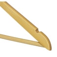 thumbnail image 4 of Whitmor Grade A Suit Wood Hangers, Set of 16, 4 of 10