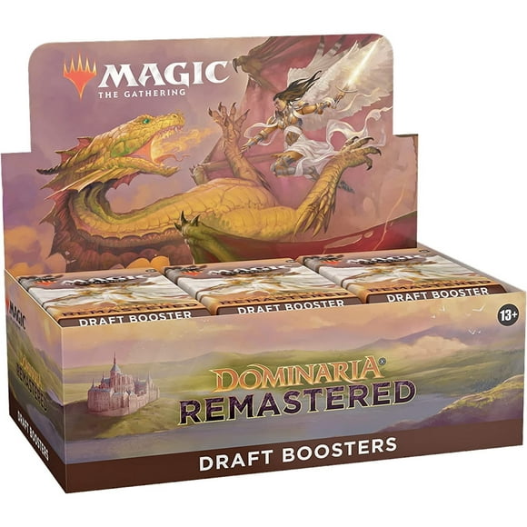 Magic: The Collecting TCG - Dominaria Remastered Draft Booster Box - 36 Packs [Jeu de Cartes, 2 Joueurs]
