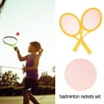 thumbnail image 4 of WHAMVOX badminton game playing equipment ABS Random Color 2pcs Badminton for Family Games, 4 of 5