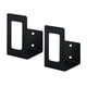 thumbnail image 2 of Soporte de pared para cubiertos, organizador de cubiertos sin perforaciones, ahorra espacio en la cocina. Negro, 2 of 7