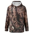 thumbnail image 6 of Bovemsi Sweatshirt for Women Long Sleeved With Gradient Letter Printed Pockets And Camo Hoodie, 6 of 9