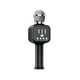thumbnail image 2 of Injueey Micrófono inalámbrico compatible con Bluetooth Altavoz de mano Reverberación Multi-socket Reproductor KTV Micrófono recargable con soporte Cables de audio/vídeo Negro, 2 of 6