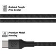 thumbnail image 4 of Scosche CAB4-SP Strikeline Premium 15W USB to Type-C Charge & Sync Braided Cable 4-ft., 4 of 8
