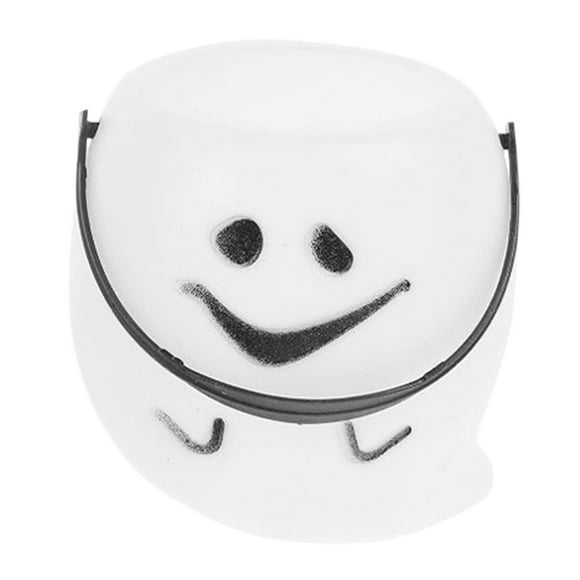 YoaNJYGR Adult Skeleton Men Pumpkin Bucket Pumpkin Candy Bucket Trick Or Bucket Bucket for Party Decorations Party Purple Cosplay props & Cosplay White