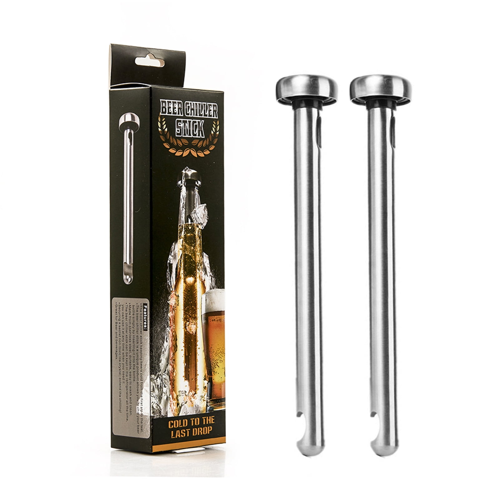 CreativeArrowy Wine Chiller Stick Stainless Steel Cooling Rod Beer