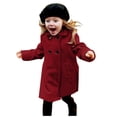 thumbnail image 4 of Vedolay Blazer jacket Girls Zipper Jacket Kid Outerwear Hoodies Windbreaker Coats, 2-3 Years, 4 of 5