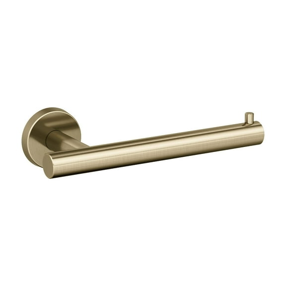Amerock Arrondi Golden Champagne Single Post Toilet Paper Holder