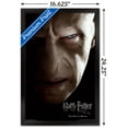 thumbnail image 3 of Harry Potter and the Deathly Hallows: Part 1 - Voldemort One Sheet Wall Poster, 14.725" x 22.375", Framed, 3 of 5