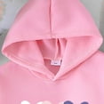 thumbnail image 6 of HAOTAGS Outfit Sets for Girls, Elastic Waist Comfortable Long Sleeve Casual Valentine's Day Suits Pink 5-6 Years, 6 of 6