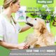thumbnail image 5 of Dog Brush for Grooming, Cat Brush for Long & Short Hairs, Fur Remover & Soft Massage for Dogs & Cats Grooming Comb - Detangling & Deshedding & Dirt Cleaning, Natural Bamboo… Ormromra WRMH-356, 5 of 7