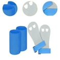 thumbnail image 6 of yotijay Kids Gymnastic Hand Grips Gloves Wrist Support Gymnastic Bar Palm Protection for Blue S, 6 of 8