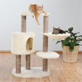 thumbnail image 1 of TRIXIE Pet Products 44621 Moriles Cat Tree, Cream, 1 of 1