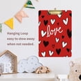 thumbnail image 6 of Acrylic Writing Board Gold 12.5*9 Inch Clipboards Transparent Acrylic Material Suitable For Office Classroom Teachers Fashion Bloggers Stationery Enthusiasts Beautiful Valentine's Day Love, 6 of 9