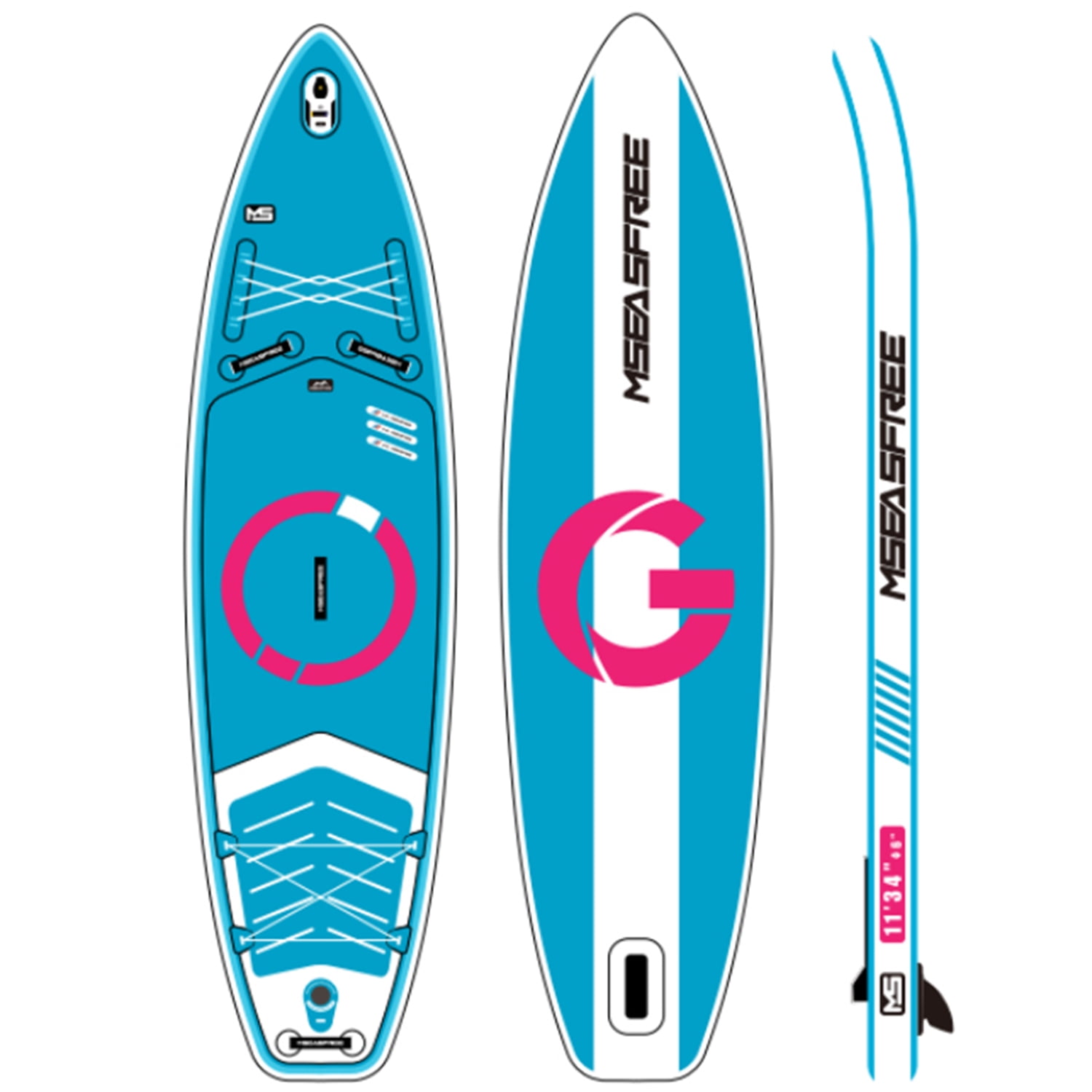 Kadyn Inflatable Stand Up Paddle Board with1 Fin, 1 Banner, 1 Paddle, 1 Pump, 1 Safety leash and 1 Backpack, Stand-Up Paddleboards for Beginners, Blue Kadyn Inflatable Stand Up Paddle Board with1 Fin, 1 Banner, 1 Paddle, 1 Pump, 1 Safety leash and 1 Backpack, Stand-Up Paddleboards for Beginners, Blue