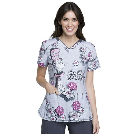 

Tooniforms V-Neck Women Medical Scrub Top TF720
