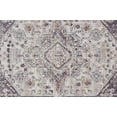 thumbnail image 4 of Feizy Armant Traditional Medallion, Purple/Gray/Ivory, 6'7" x 9'6" Area Rug Stain Resistant Water Resistant Fade Resistant Classic Bordered Design Carpet for Living Dining Bed Room, 4 of 6