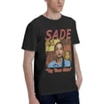 thumbnail image 2 of SADE Mens Shirts Short Sleeved Crew Neck T Shirt Cotton Classics Tees, 2 of 4