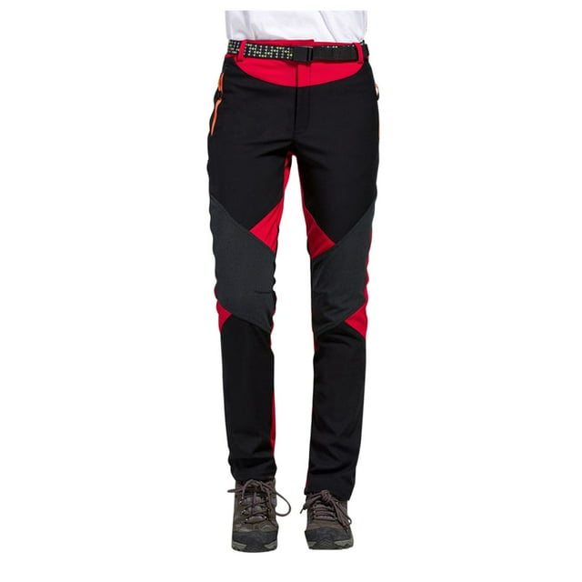Pantalon de Randonnée pour Femmes Léger Imperméable Coupe-Vent Extérieur Randonnée Chaud Hiver Pantalon de Ski