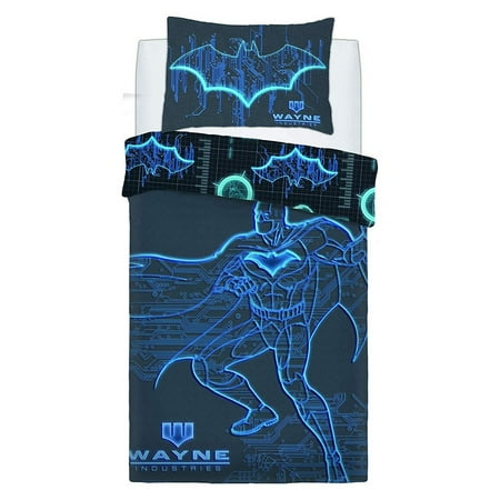 Batman Wayne Industries Panel Duvet Set Walmart Canada