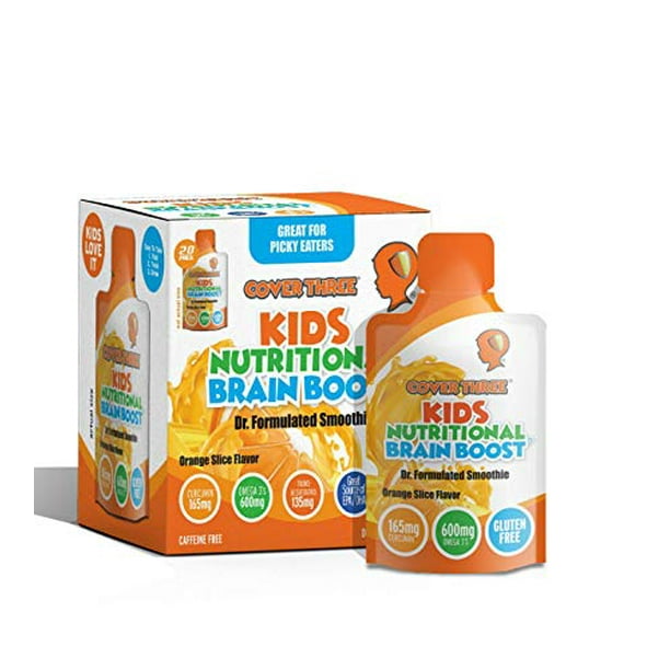 Kids Nutritional Brain Supplement Boost Child Memory, Focus, Calmness