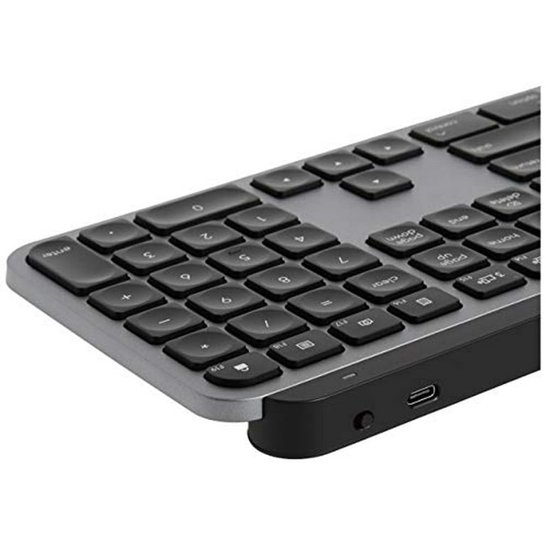 hoofdstad Beg hand Logitech MX Keys Advanced Illuminated Wireless Keyboard for Mac - Bluetooth/USB  - Walmart.com
