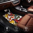 thumbnail image 6 of Fuzoiu Retro Floral Butterfly Print Carpet Floor Mats for Car,Car Foot Mat Set,Universal Fit 4 Piece Mat Pad Set,Fits Most Cars Trucks Vans Sedans SUV Auto Carpet Mat Se, 6 of 7