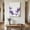 Purple, variant on Ships Next Day Canvas Wall Art 24"x36", Beige Ombre Wood Framed Canvas Print Painting, White Gradient Modern Abstract Art Ready to Hang Large Picture Wall Decor for Home Bedroom Living Room Office